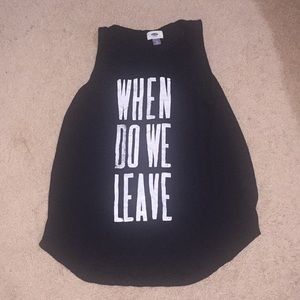 Old Navy Graphic Tank Top